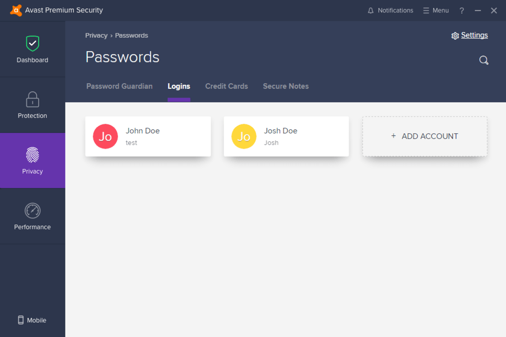 avast password premium file download